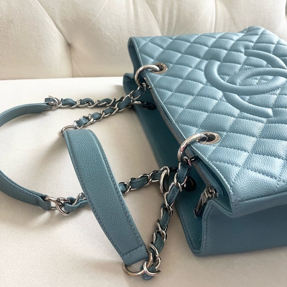 Rare🔥Chanel Classic Caviar Timeless CC GST Grand Shopping Tote - Picture 12 of 15